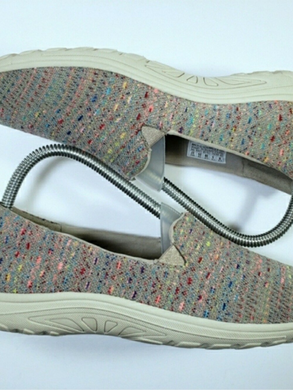 Skechers Relaxed Fit Reggae Slipon Flats Casual Walking Shoes - Picture 5 of 8